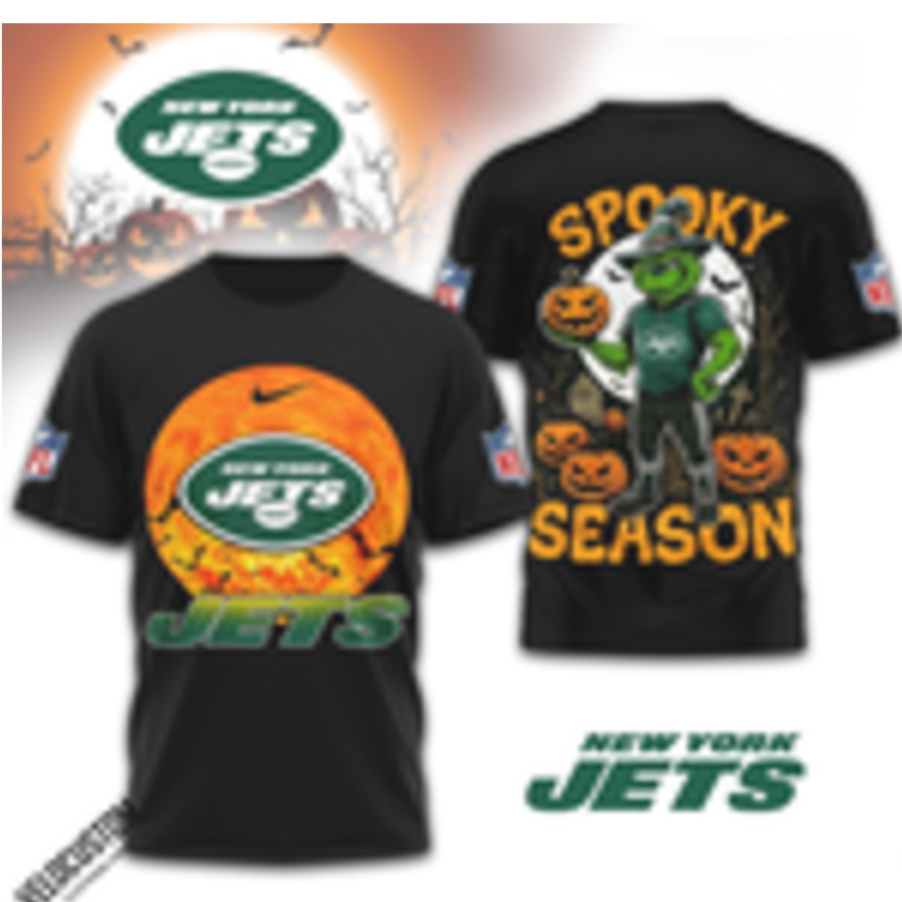 New York Jets Grinch Pumpkin Spooky Season Shirt New York Jets Grinch Pumpkin Spooky Season Shirt