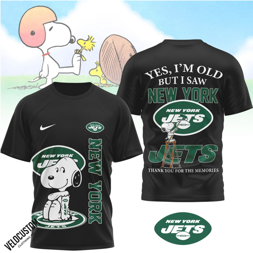 New York Jets Snoopy Vintage Shirt New York Jets Snoopy Vintage Shirt