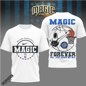 Orlando Magic Snoopy Basketball Forever Shirt