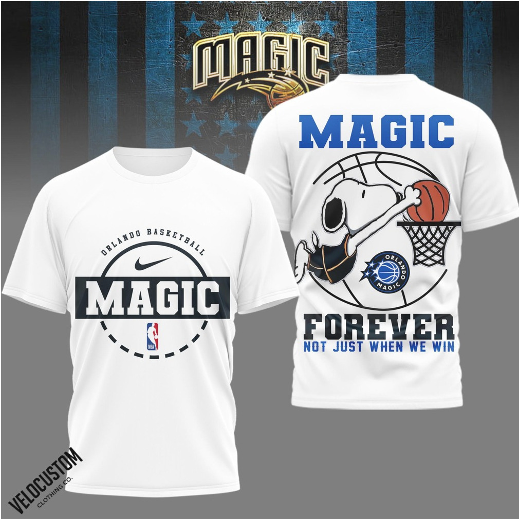 Orlando Magic Snoopy Basketball Forever Shirt Orlando Magic Snoopy Basketball Forever Shirt