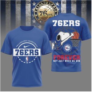 Philadelphia Basketball Snoopy Forever 76ers Shirt