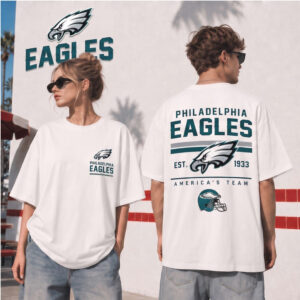 Philadelphia Eagles Football Vintage Helmet Est 1933 Shirt