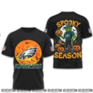 Philadelphia Eagles Grinch Spooky Season Halloween Shirt