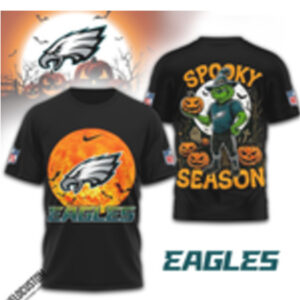Philadelphia Eagles Grinch Spooky Season Halloween Shirt
