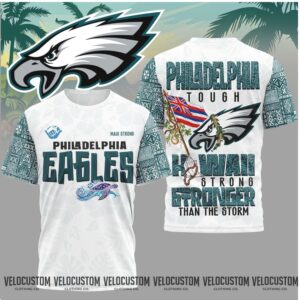 Philadelphia Eagles Hawaii Stronger Than The Storm Shirt