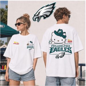 Philadelphia Eagles Hello Kitty Cowboy Football Shirt
