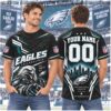 New York Jets Mascot Skyline Custom Name Football Shirt New York Jets Mascot Skyline Custom Name Football Shirt