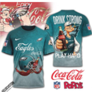 Philadelphia Eagles Popeye Drink Strong Shirt