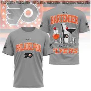 Philadelphia Flyers Bartender Cocktail NHL Hockey Shirt