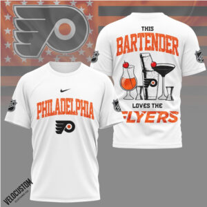 Philadelphia Flyers Bartender Cocktail NHL Hockey Shirt