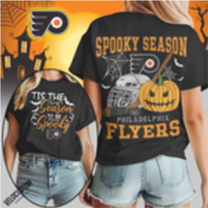 Philadelphia Flyers Spooky Season Pumpkin Hockey Shirt