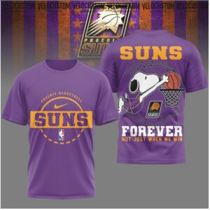 Phoenix Basketball Snoopy Forever Suns Shirt