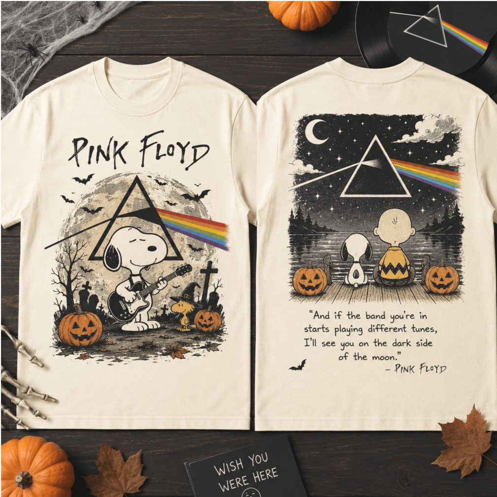 Pink Floyd Snoopy Dark Side Of The Moon Halloween Shirt Pink Floyd Snoopy Dark Side Of The Moon Halloween Shirt