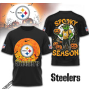 Pittsburgh Steelers Football Spooky Season Halloween Monster Shirt