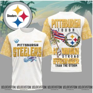 Pittsburgh Steelers Hawaii Stronger Than The Storm Shirt