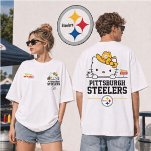 Pittsburgh Steelers Hello Kitty Cowboy Football Shirt