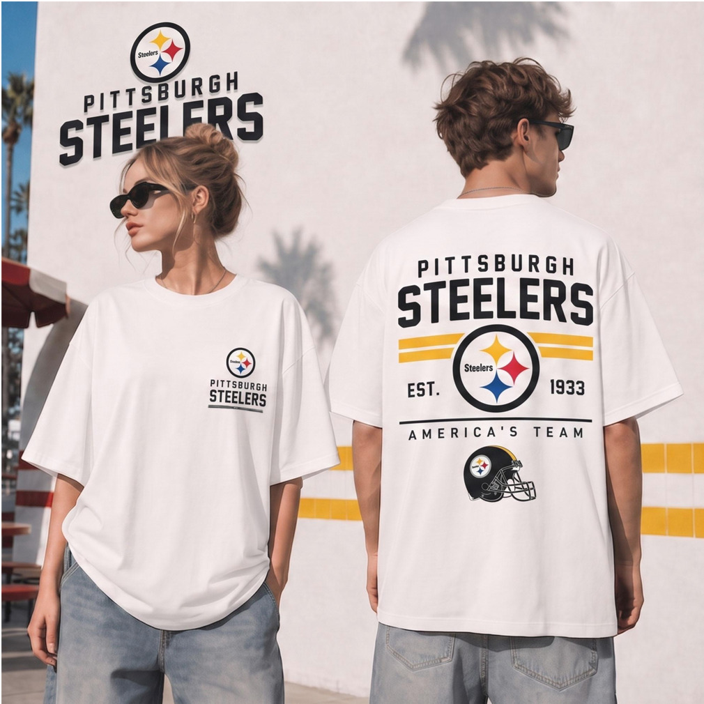 Pittsburgh Steelers Retro Established Football Shirt Pittsburgh Steelers Retro Established Football Shirt