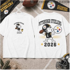 Pittsburgh Steelers Snoopy Football 2026 Shirt