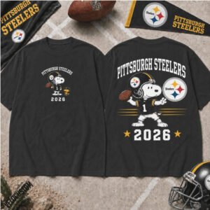 Pittsburgh Steelers Snoopy Football 2026 Shirt