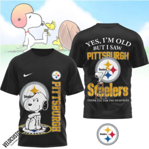 Pittsburgh Steelers Snoopy Yes I Am Old But I Saw Pittsburgh Shirt