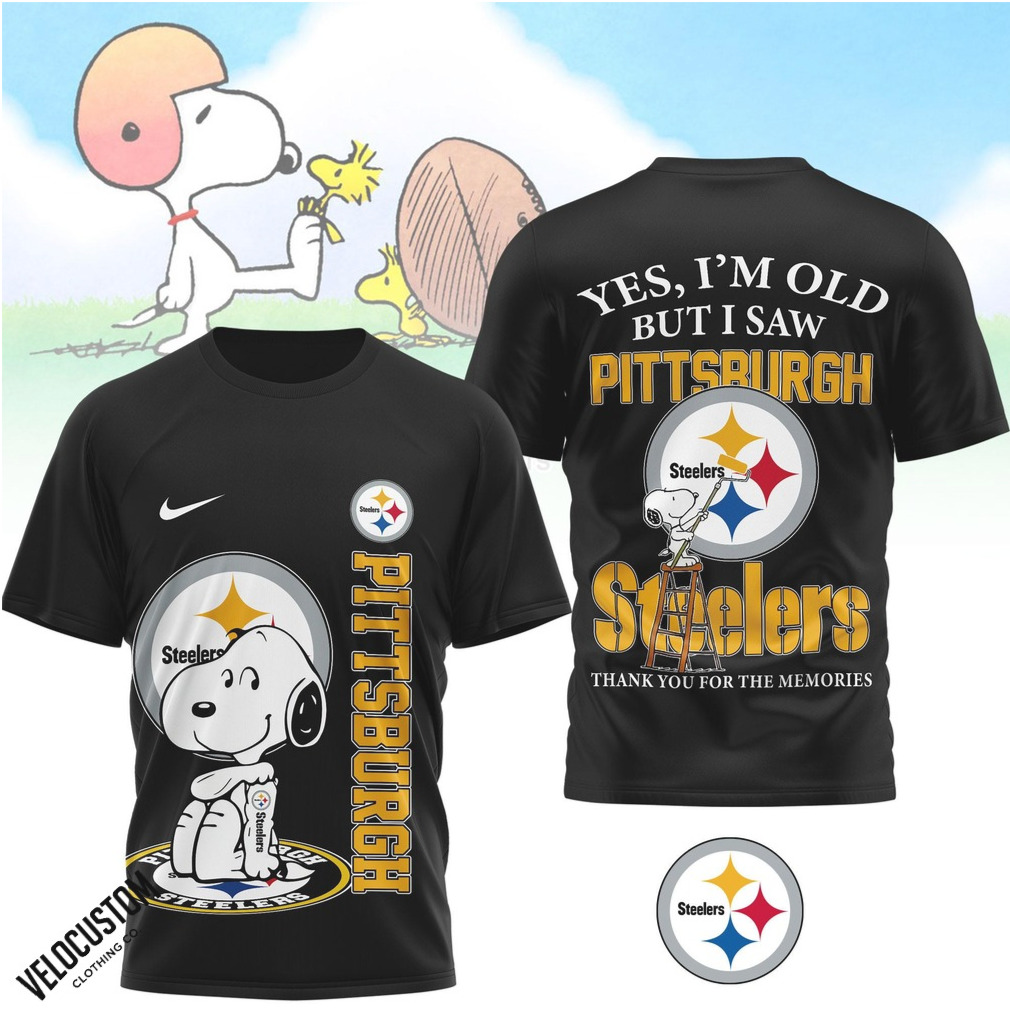 Pittsburgh Steelers Snoopy Yes I Am Old But I Saw Pittsburgh Shirt Pittsburgh Steelers Snoopy Yes I Am Old But I Saw Pittsburgh Shirt