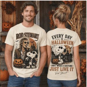 Rod Stewart Every Day Is Halloween Just Live It Shirt