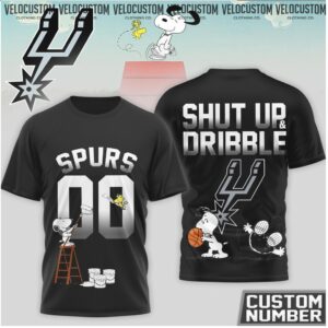 San Antonio Basketball Snoopy Dribble Shirt