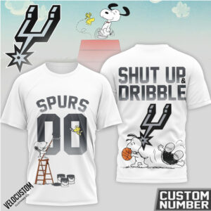 San Antonio Basketball Snoopy Dribble Shirt