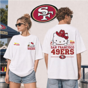 San Francisco 49ers Hello Kitty Cowboy Hat Shirt