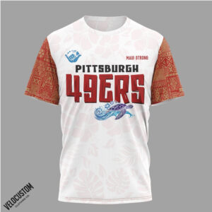 San Francisco 49ers Maui Strong Hawaii Turtle Polynesian Football Shirt