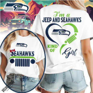 Seattle Football Jeep Lover Heart Grill Shirt