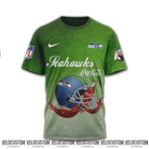 Seattle Seahawks Popeye Coca Cola Drink Strong Shirt