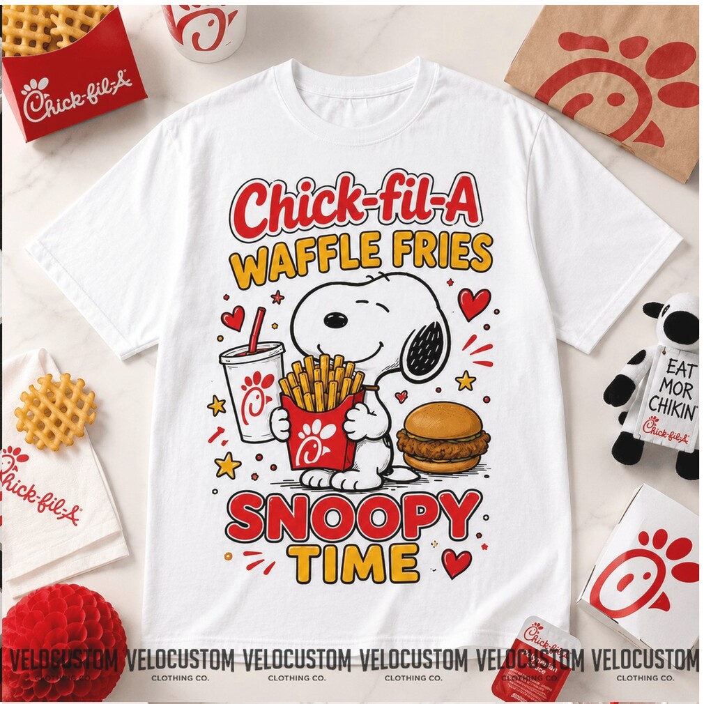 Snoopy Chick Fil A Fast Food Shirt Snoopy Chick Fil A Fast Food Shirt