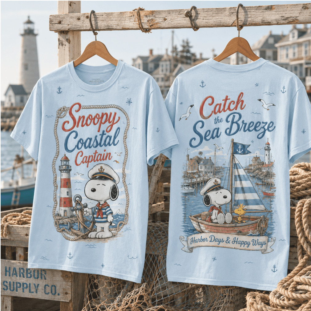 Snoopy Coastal Captain Lighthouse Sailor Shirt Snoopy Coastal Captain Lighthouse Sailor Shirt