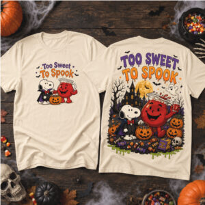 Snoopy Kool Aid Vampire Halloween Spooky Pumpkins Shirt