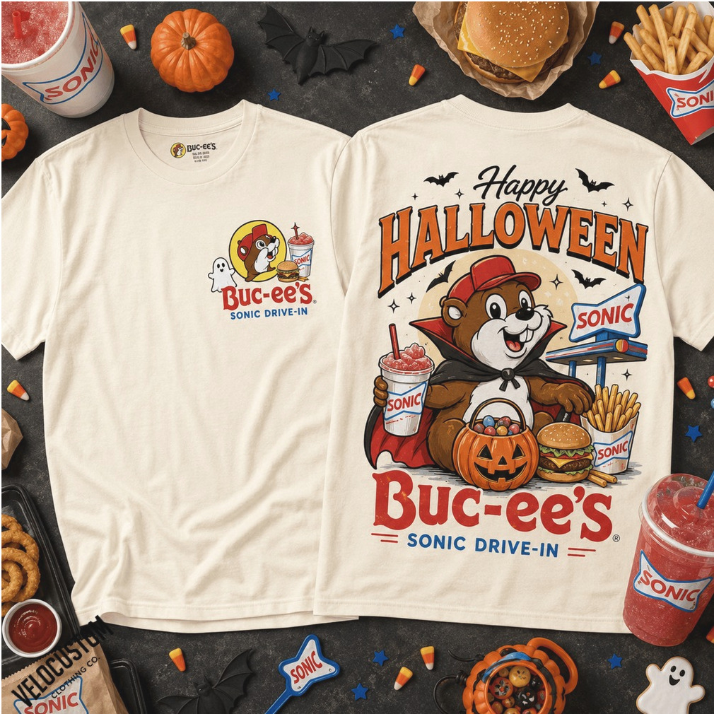 Sonic Drive In Halloween Buc Ees Spooky Shirt Sonic Drive In Halloween Buc Ees Spooky Shirt