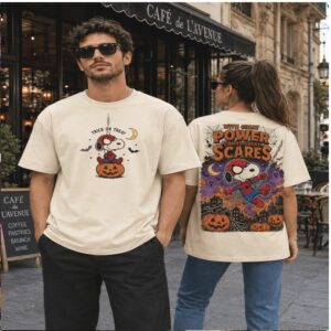 Spider Man Snoopy Marvel Comic Hero Halloween Shirt