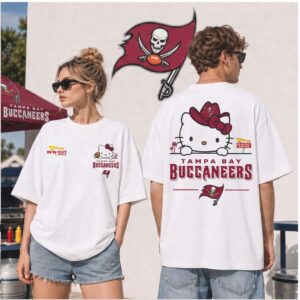 Tampa Bay Buccaneers Cute Cat Cowboy Hat Football Shirt
