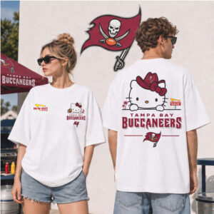 Tampa Bay Buccaneers Cute Cat Cowboy Hat Football Shirt