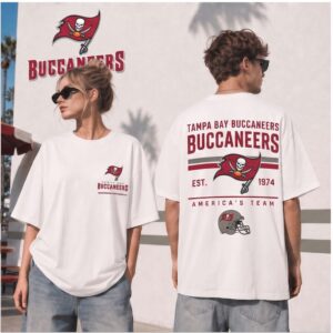 Tampa Bay Buccaneers Pirate Flag Football Shirt