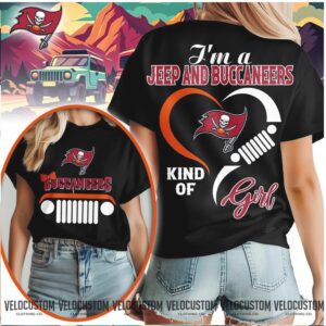 Tampa Bay Football Jeep Heart Kind Of Girl Shirt