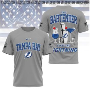 Tampa Bay Hockey Bartender Loves the Lightning Shirt