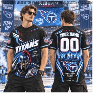 Tennessee Titans Football Warrior Mascot Custom Baseball Shirt Tennessee Titans Football Warrior Mascot Custom Baseball Shirt