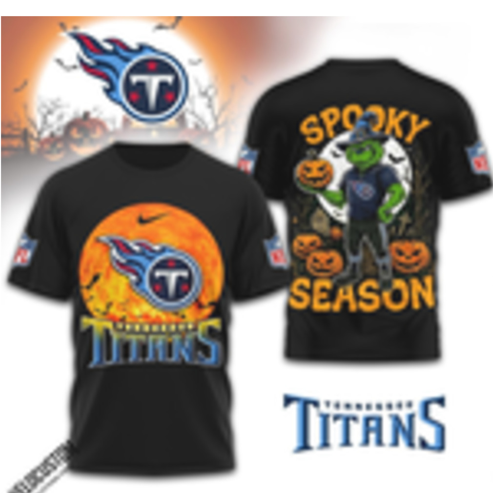 Tennessee Titans Grinch Spooky Season Halloween Shirt Tennessee Titans Grinch Spooky Season Halloween Shirt