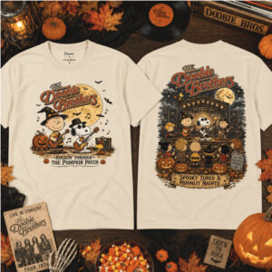 The Doobie Brothers Rockin Through The Pumpkin Patch Shirt