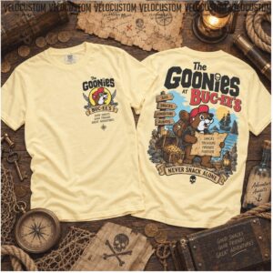 The Goonies At Buc Ee’s Adventure Treasure Shirt The Goonies At Buc Ee’s Adventure Treasure Shirt