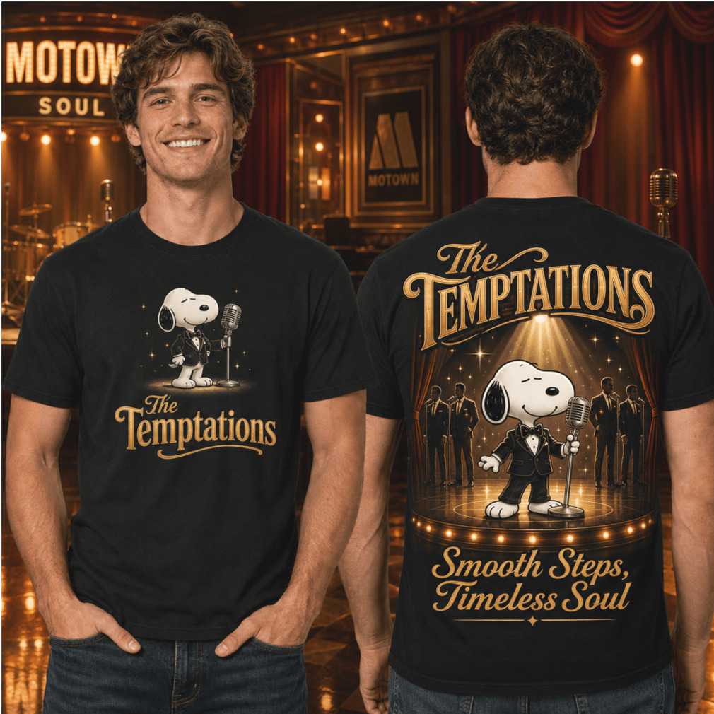 The Temptations Snoopy Classic Soul Concert Shirt The Temptations Snoopy Classic Soul Concert Shirt