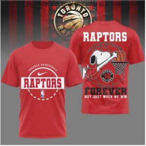 Toronto Raptors Snoopy Basketball Forever Shirt