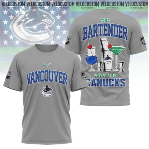 Vancouver Canucks Bartender Cocktail NHL Hockey Shirt