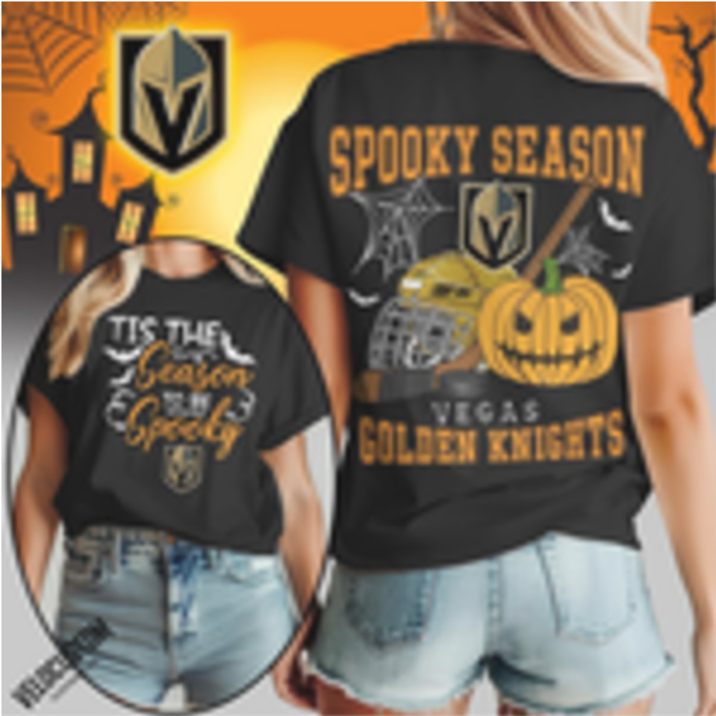 Vegas Golden Knights Hockey Pumpkin Spooky Season Shirt Vegas Golden Knights Hockey Pumpkin Spooky Season Shirt